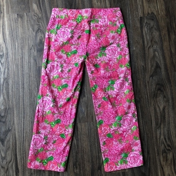Lilly Pulitzer Palm Beach Fit Floral Crop Pant - Picture 3 of 8